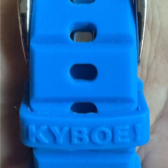 Kyboe! Turquoise Blue 40mm Quartz New - Picture 5 of 11